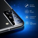 Galaxy S22 / S22 Plus Back Camera Tempered Glass (BLACK)