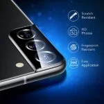 Galaxy S22 / S22 Plus Back Camera Tempered Glass (BLACK)