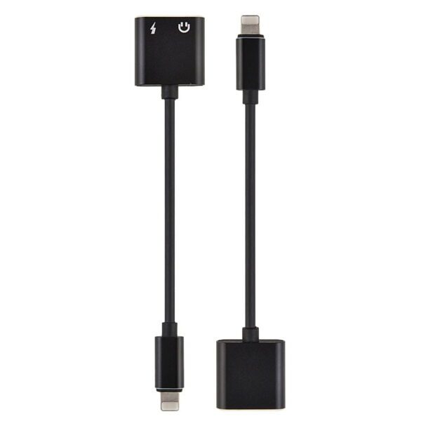 8 Pin to 3.5mm Headphone Audio & Charge Converter for Mobile Phone
