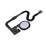 Home Button with Flex Cable,Connector and Fingerprint Scanner Sensor for Google Pixel 3a - White
