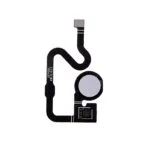 Home Button with Flex Cable,Connector and Fingerprint Scanner Sensor for Google Pixel 3a - White