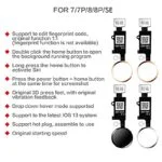 JC 6 Gen Universal Restore Home Button for iPhone SE (2020)/ 8 Plus/ 8/ 7 Plus/ 7 - Gold