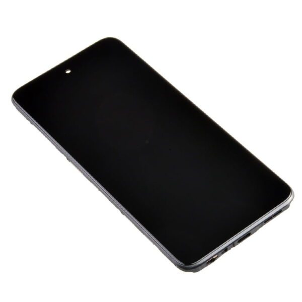 LCD Screen Digitizer Assembly with Frame for Motorola Moto G 5G (2022) XT2213 - Black