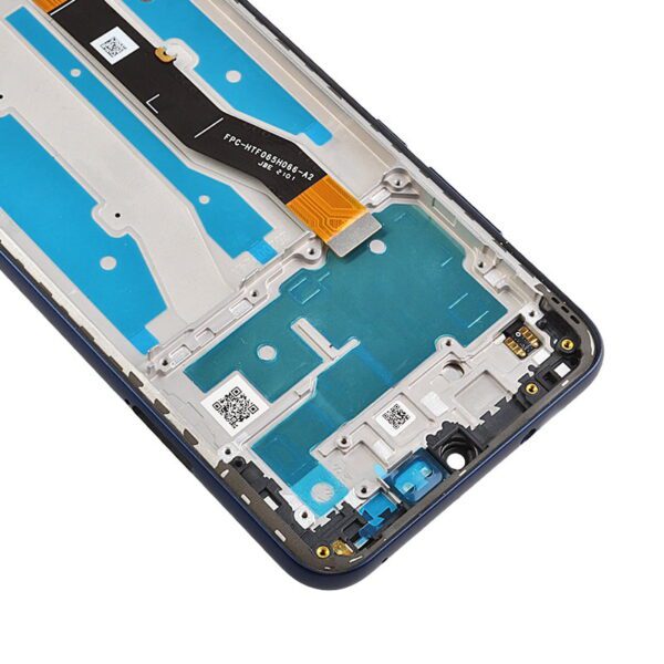 LCD Screen Digitizer Assembly with Frame for Motorola Moto G Play (2021) XT2093 - Misty Blue