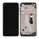 LCD Screen Digitizer Assembly with Frame for Motorola Moto G Power (2020) XT2041-4/ XT2041-6/ XT2041-7/ XT2041-DL(for America Version) - Black