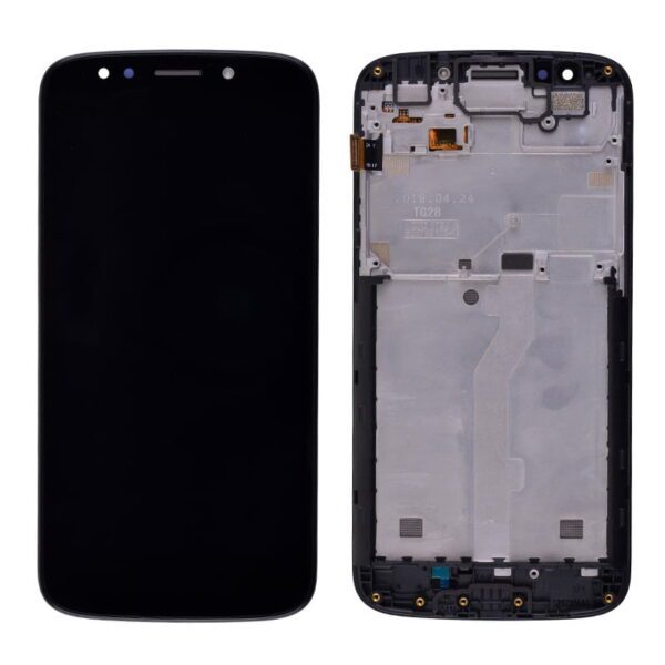 LCD Screen Display with Touch Digitizer Panel and Bezel Frame for Motorola Moto E5 Play XT1921(for Motorola) - Black