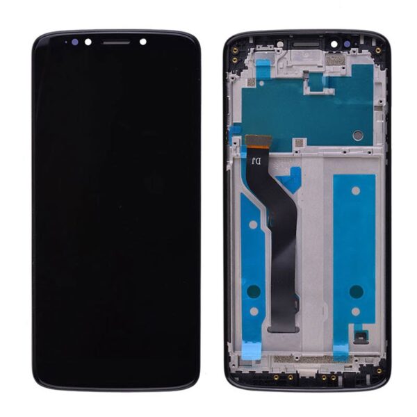 LCD Screen Display with Touch Digitizer Panel and Frame for Motorola Moto E5 Plus XT1924(for Motorola) - Black