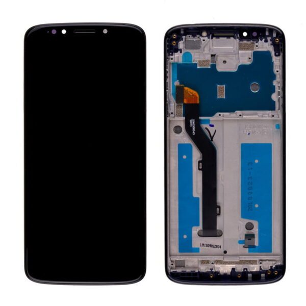 LCD Screen Display with Touch Digitizer Panel and Frame for Motorola Moto G6 Play XT1922(for Motorola) - Black