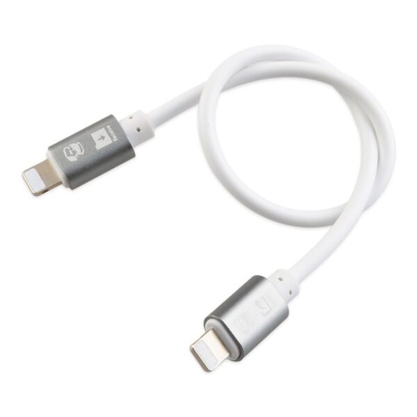 Mechanic Data Transfer Cable for iPhone 6 - 12 Pro Max iPad iPod 6 - Gray