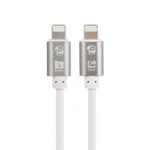 Mechanic Data Transfer Cable for iPhone 6 - 12 Pro Max/ iPad/ iPod 6 - Gray