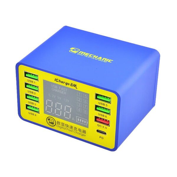 Mechanic Digital Fast Charger (iCharge 8M)