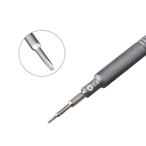 Mechanic & XILI Hardened S2 Screwdriver for Mobile Phone Repair(Convex Cross 1.5)