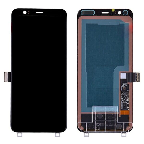 OLED Screen Display with Digitizer Touch Panel for Google Pixel 4 - Black