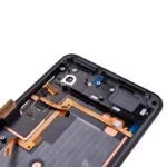 OLED Screen Display with Touch Digitizer Panel and Frame for Google Pixel 3 XL(Black Frame) - Black