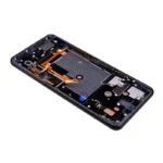 OLED Screen Display with Touch Digitizer Panel and Frame for Google Pixel 3 XL(Black Frame) - Black