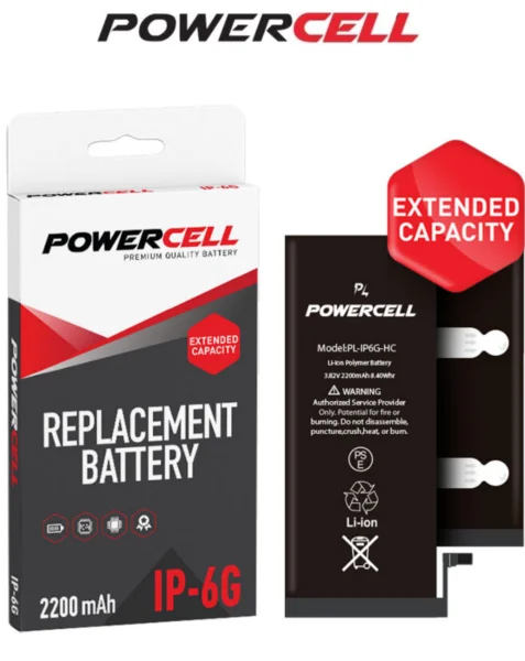 POWERCELL iPhone 6 High Capacity Replacement Battery