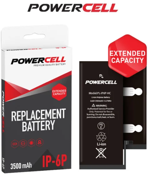 POWERCELL iPhone 6 Plus High Capacity Replacement Battery