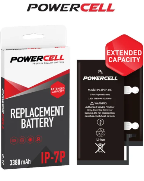 POWERCELL iPhone 7 Plus High Capacity Replacement Battery
