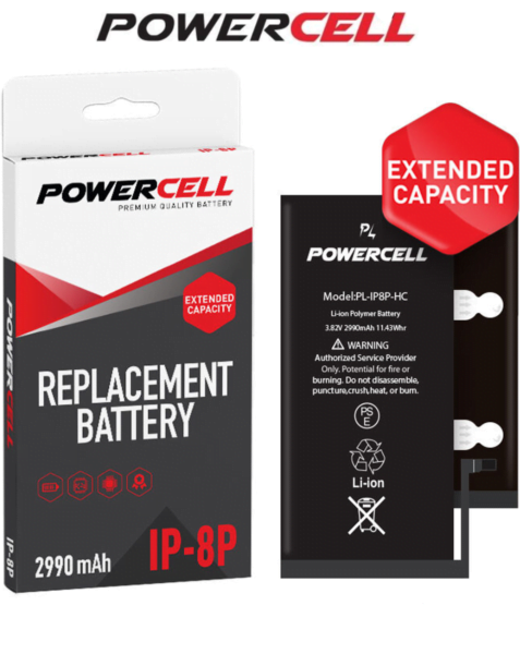 POWERCELL iPhone 8P High Capacity Replacement Battery