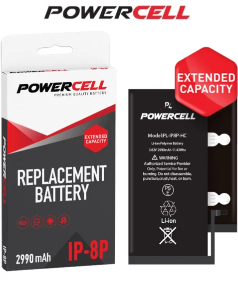 POWERCELL iPhone 8P High Capacity Replacement Battery