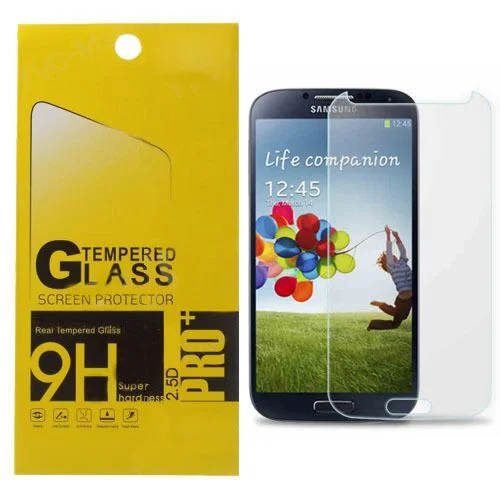 Galaxy S4 Clear Tempered Glass (Case Friendly/2.5D/1 Pcs)