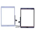 Touch Screen Digitizer With Home Button and Home Button Flex Cable for iPad 7(2019)/ iPad 8 (2020) (10.2 inches) (High Quality) - White