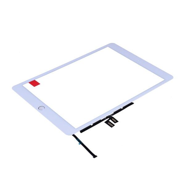 Touch Screen Digitizer With Home Button and Home Button Flex Cable for iPad 7(2019)/ iPad 8 (2020) (10.2 inches) (High Quality) - White