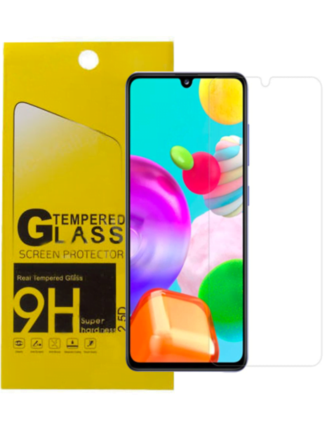 Galaxy A41 (A415) Clear Tempered Glass (Case Friendly/2.5D/1 Pcs)