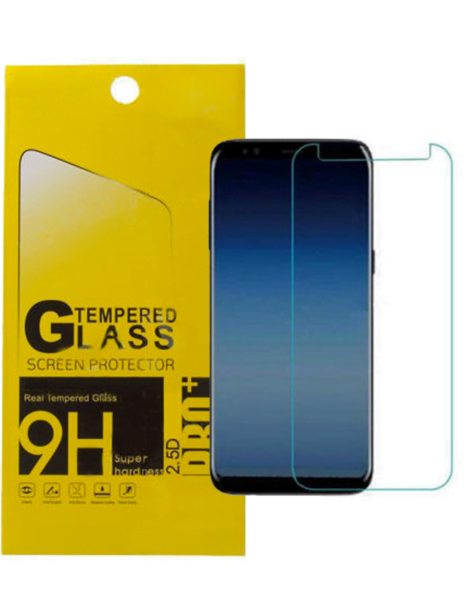Galaxy A8 Clear Tempered Glass (2.5D/1 Pcs)