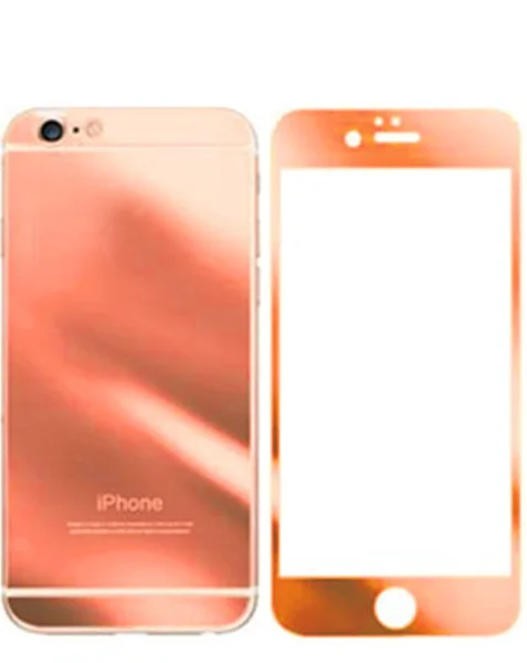 iPhone 5SE/5S/5/5C Mirror Tempered Glass (ROSE GOLD)