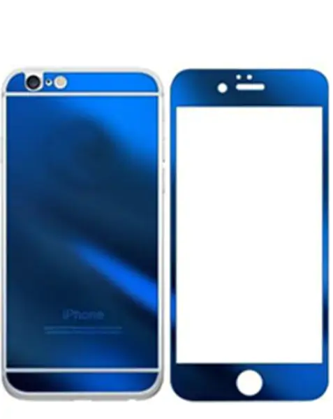 iPhone 5SE/5S/5/5C Mirror Tempered Glass (BLUE)