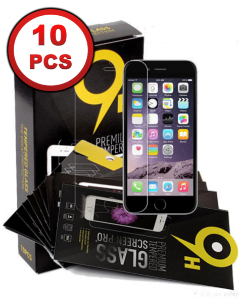 iPhone 6SP/6P Clear Tempered Glass (2.5D/10 Pcs)