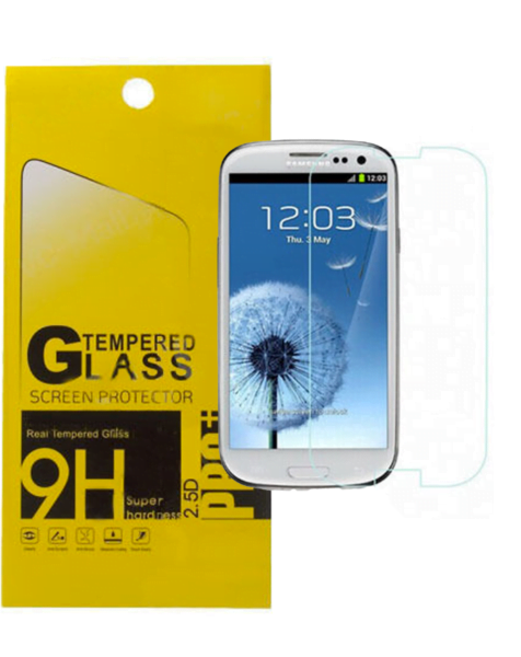 Galaxy S3 Clear Tempered Glass (Case Friendly/2.5D/1 Pcs)