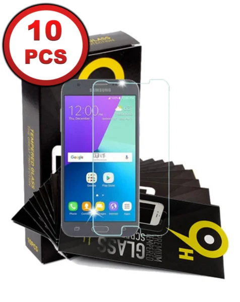 Galaxy J330 Clear Tempered Glass (Case Friendly/2.5D/10 Pcs)