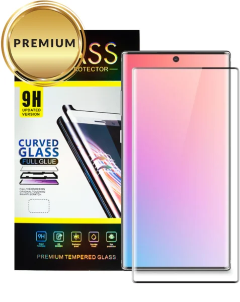 Galaxy Note 10+ Full Glue Tempered Glass (Case Friendly/3D Curved/1 Pcs)