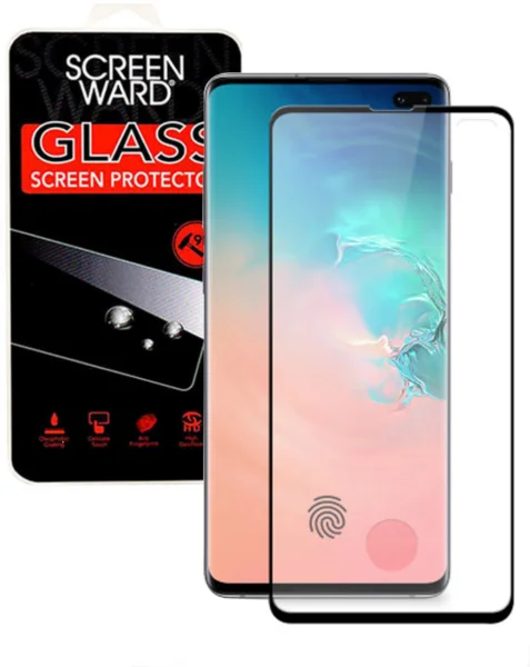 Galaxy S10 Plus Clear Tempered Glass (Case Friendly/3D Curved/1 Pcs)