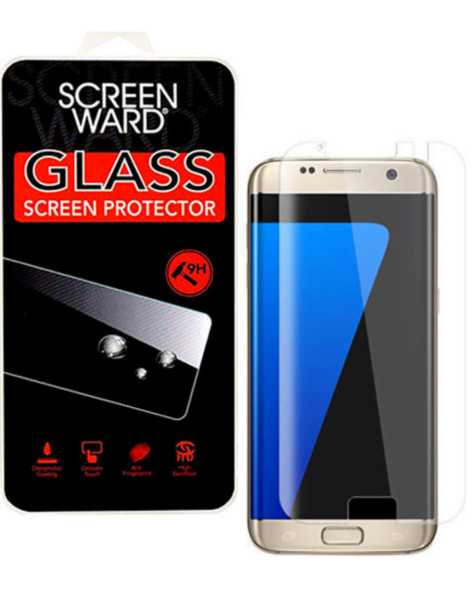 Galaxy S7 Edge Tempered Glass (CLEAR) (Case Friendly/3D Curved/1 Pcs)