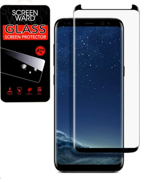 Galaxy S8 Plus Clear Tempered Glass (Case Friendly/3D Curved/1 Pcs)