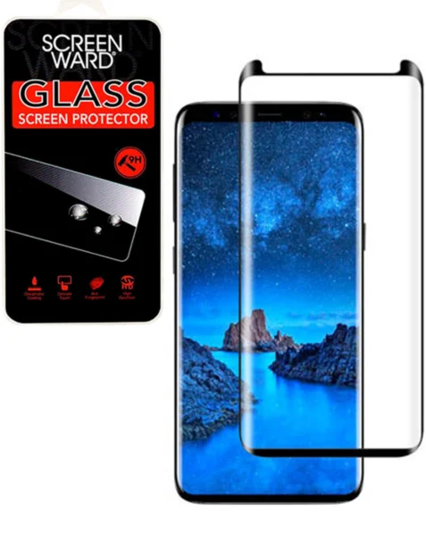 Galaxy S9 Plus Clear Tempered Glass (Case Friendly/3D Curved/1 Pcs)