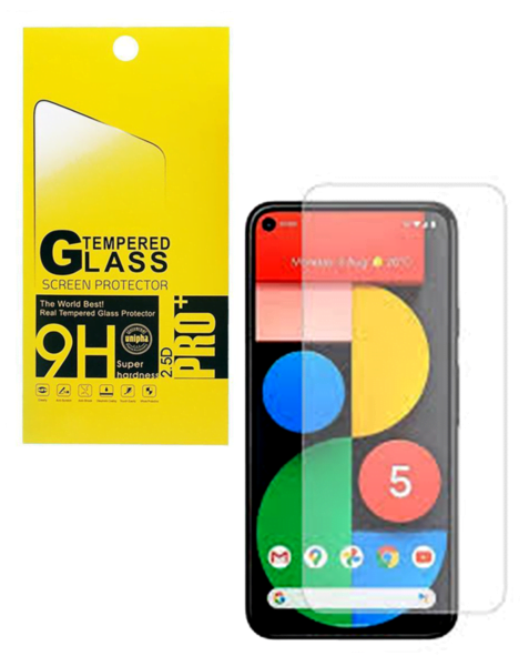 Google Pixel 5A 5G Clear Tempered Glass (2.5D/1 Pcs)