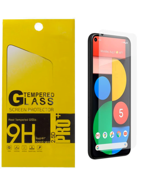 Google Pixel 5 Clear Tempered Glass (2.5D/1 Pcs)