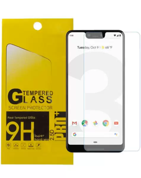 Google Pixel 3 XL Clear Tempered Glass (2.5D/1 Pcs)
