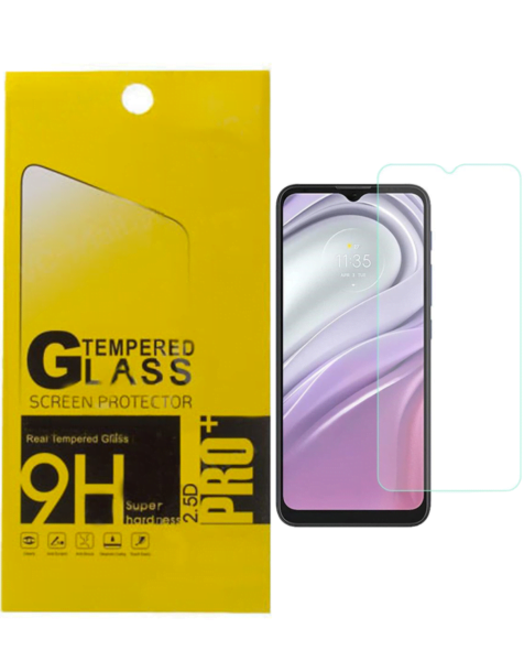 Motorola Moto G20 Clear Tempered Glass (2.5D/1 Pcs)