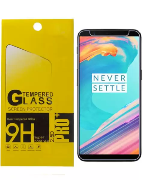 OnePlus 5T (A5010) Clear Tempered Glass (2.5D/1 Pcs)
