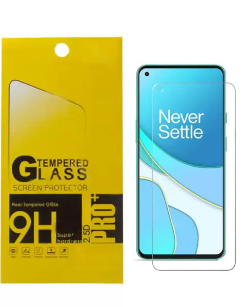 OnePlus 9R / OnePlus 8T Clear Tempered Glass (2.5D/1 Pcs)