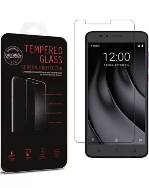 T-Mobile Revvl Plus (C3701A) Clear Tempered Glass (2.5D/1 Pcs)