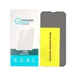 Full Cover Privacy Tempered Glass Screen Protector for iPhone 14/ 13/ 13 Pro(6.1 inches) (Retail Packaging)