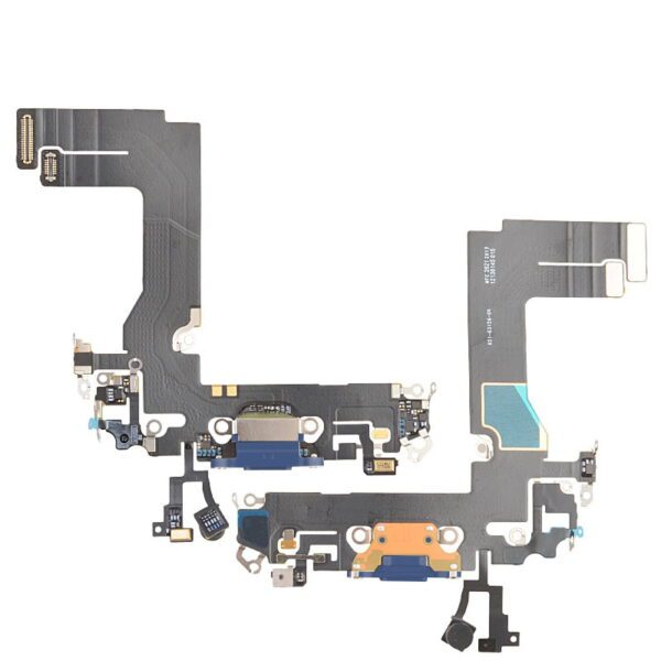 Charging Port with Flex Cable for iPhone 13 mini (High Quality) - Midnight