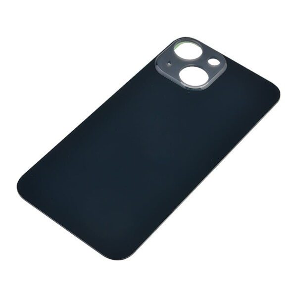 Back Glass Cover with Adhesive for iPhone 13 mini - Midnight(No Logo/ Big Hole)