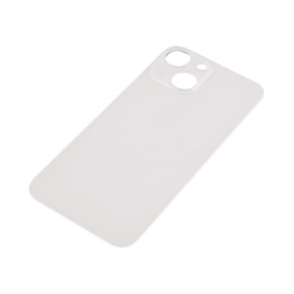 Back Glass Cover with Adhesive for iPhone 13 mini - Starlight(No Logo/ Big Hole)